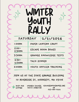 2026 Winter Youth Rally details